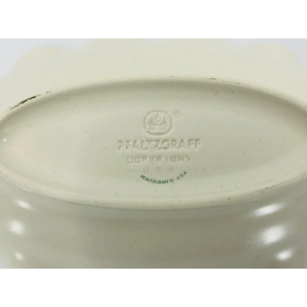 Vintage Pfaltzgraff Naturewood Stoneware Ruffle Edge 9